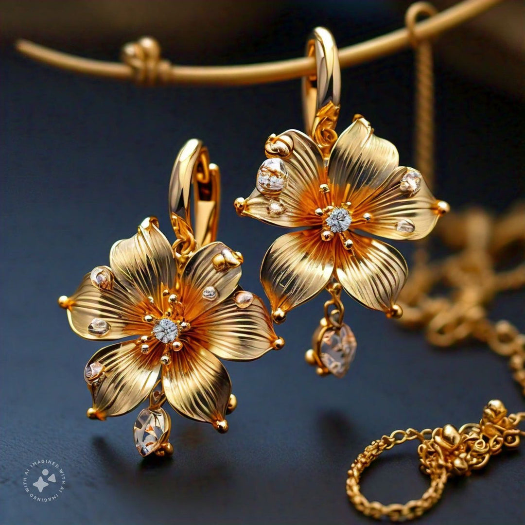 Gold Earrings