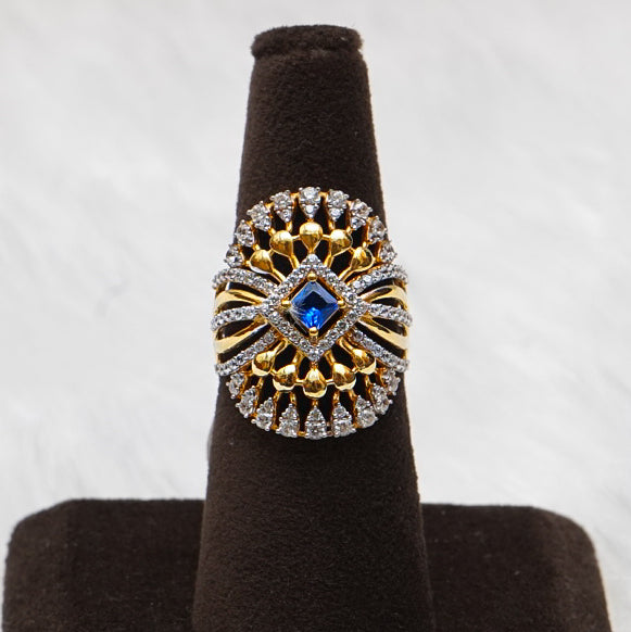 "Golden Glamour: Rings with Exquisite and Timeless Designs"