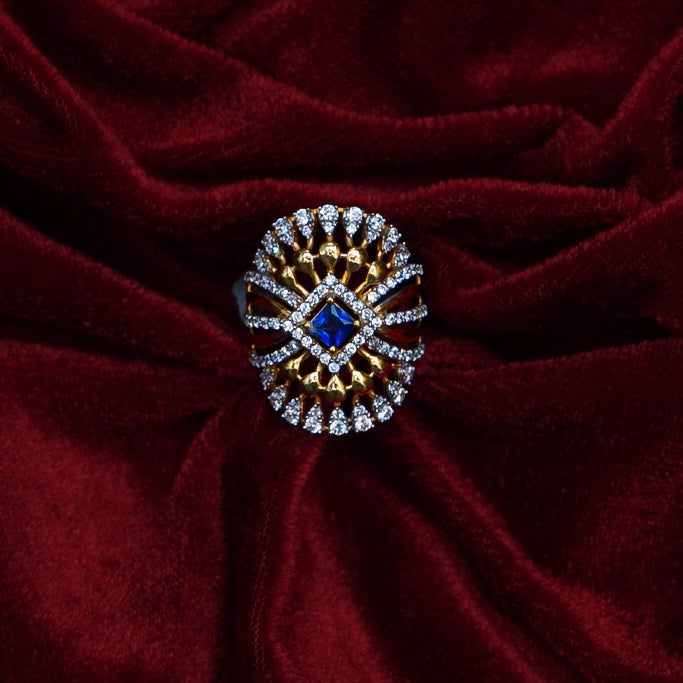"Golden Glamour: Rings with Exquisite and Timeless Designs"