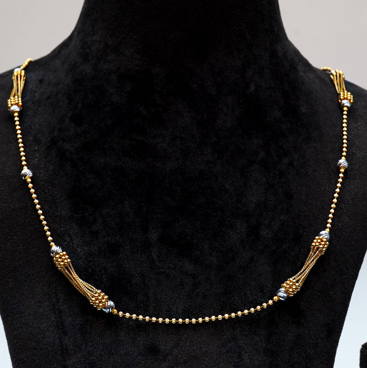 "Pearls of Gold, Dripping in Style"