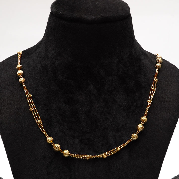 "Golden Pearls, Timeless Sophistication"